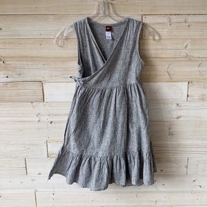 Tea Collection Girls Wrap Dress, Girls Size 6